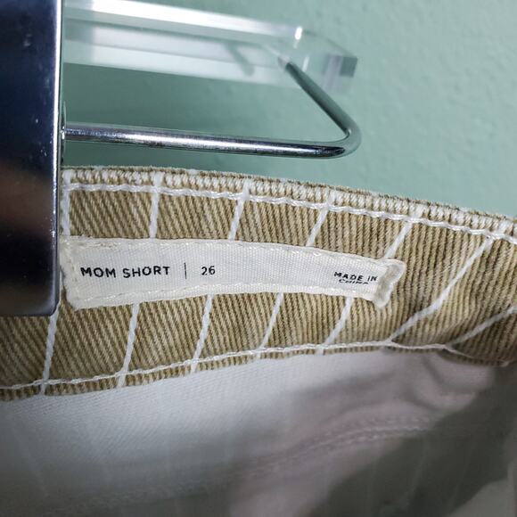 Pacsun Mom Striped Cuffed Short Size 26 - Picture 4 of 6